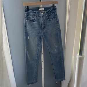 LOFT Women's Blue Skinny Jeans